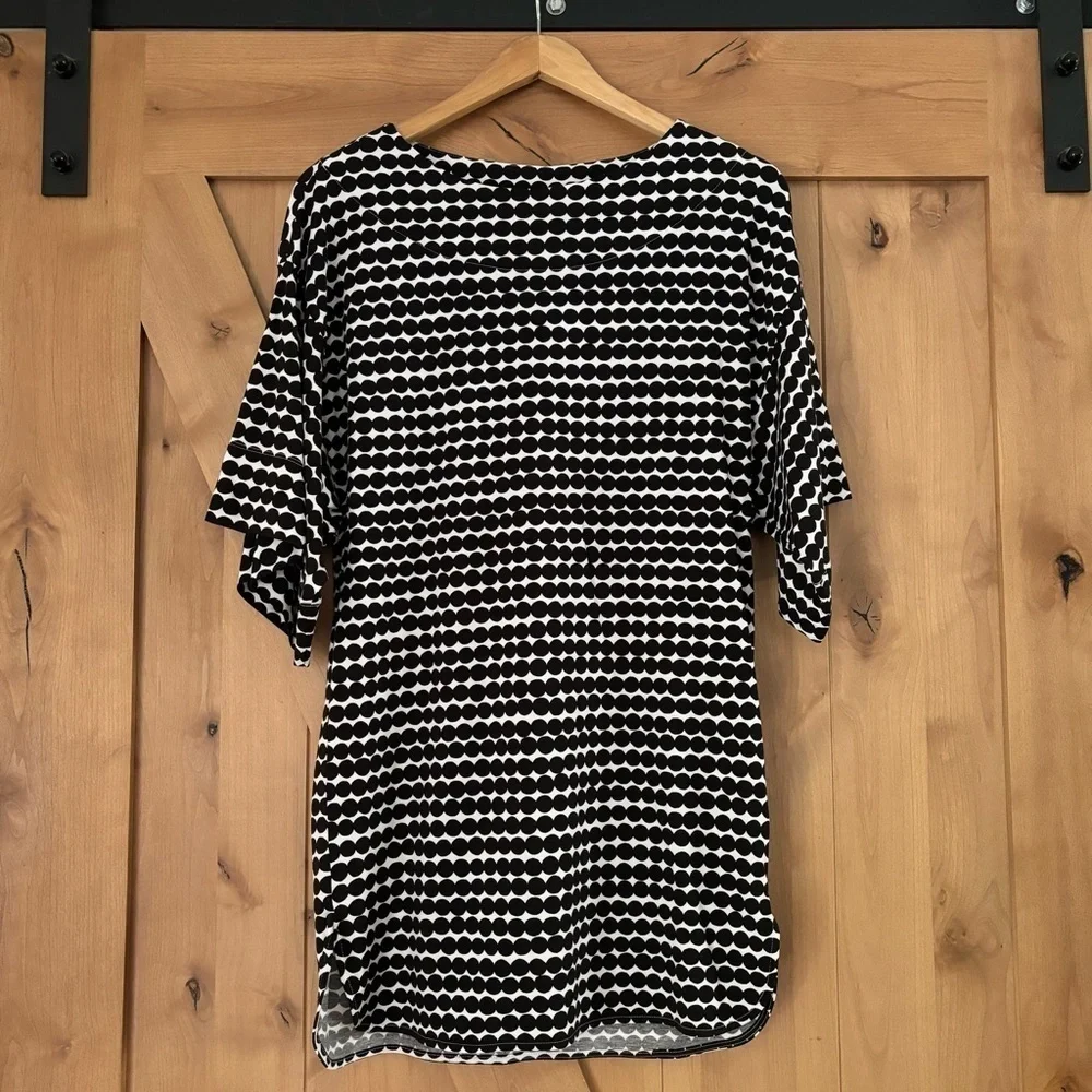 MARIMEKKO Jouten Tunic Black White Size XS